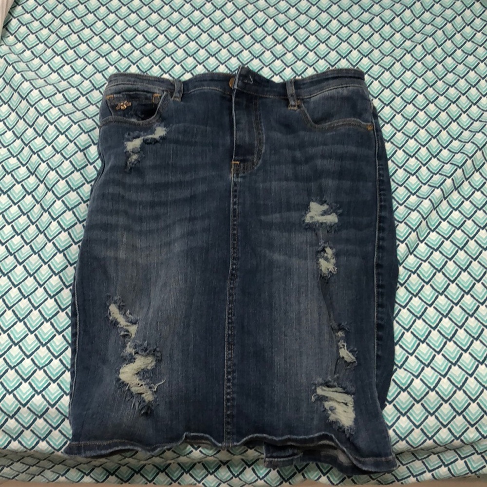 Jean Skirt